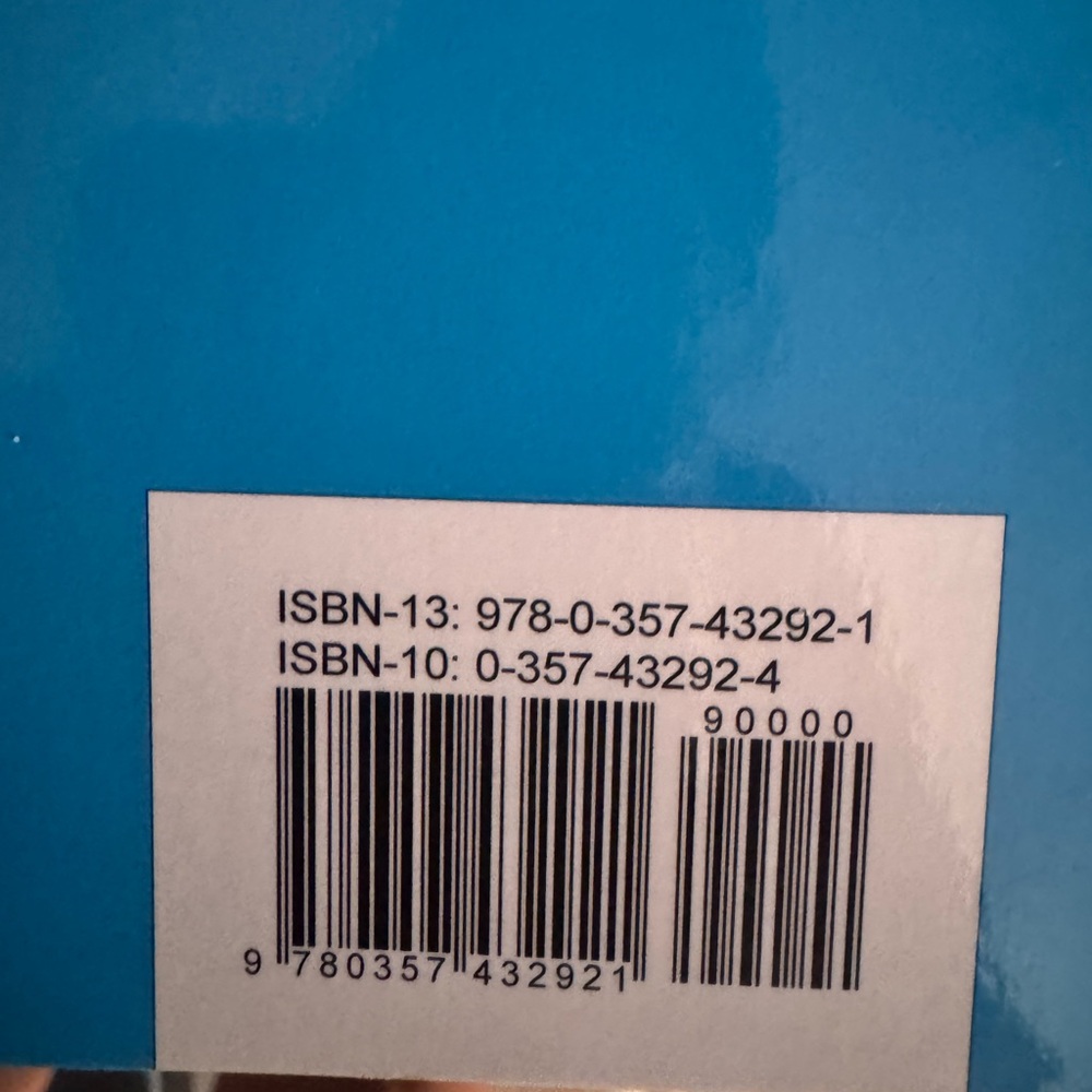 PSYCH 7th edition Textbook - Blue and White - Picture 3 of 3